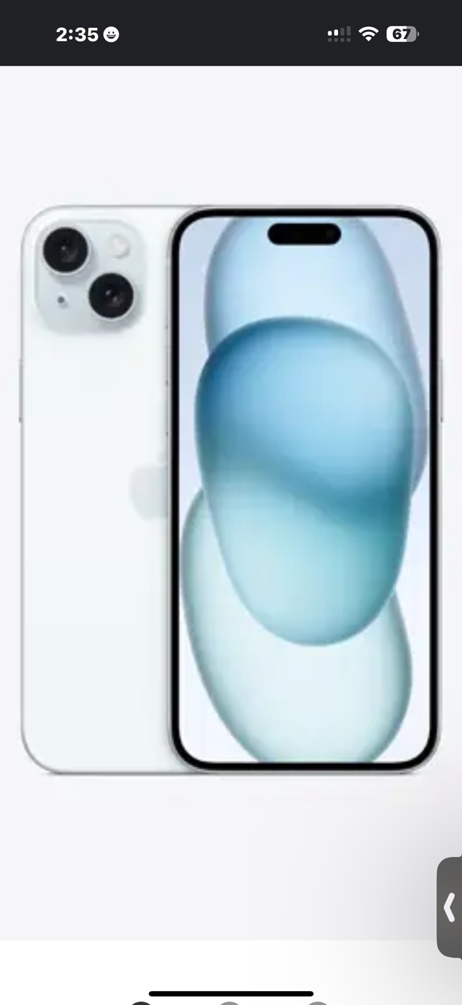 iPhone 15 plus 256GB blue - photo 2