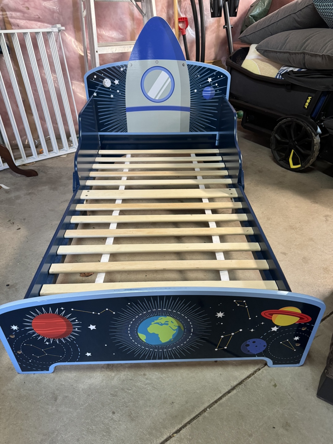 Toddler Rocket Bed-crib size