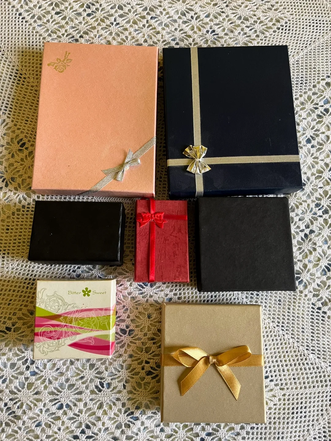 Free - empty jewellery or gift boxes - take all thumbnail
