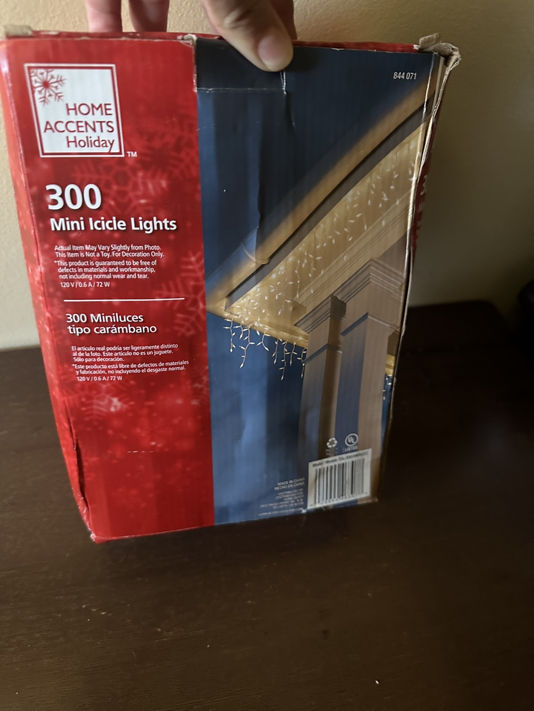 Home Accents Holiday 300 Mini Icicle Lights