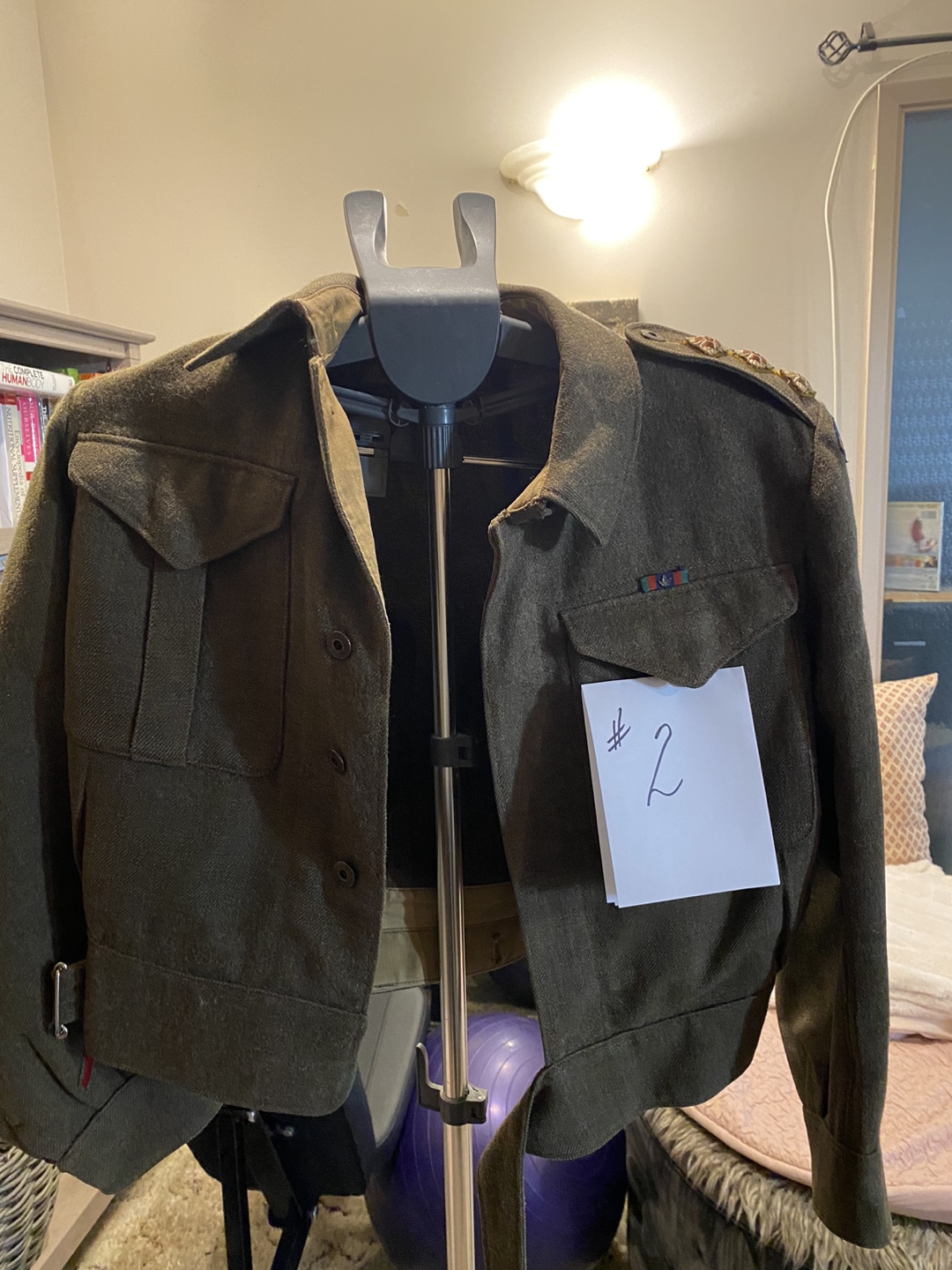 Vintage Canadian Army Battle Dress Blouse