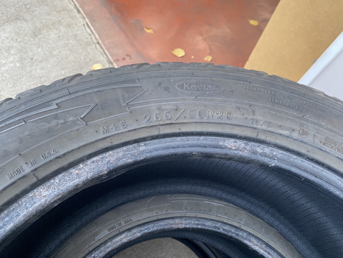 Set of 4 Goodyear Wrangler All-Terrain Adventure tires