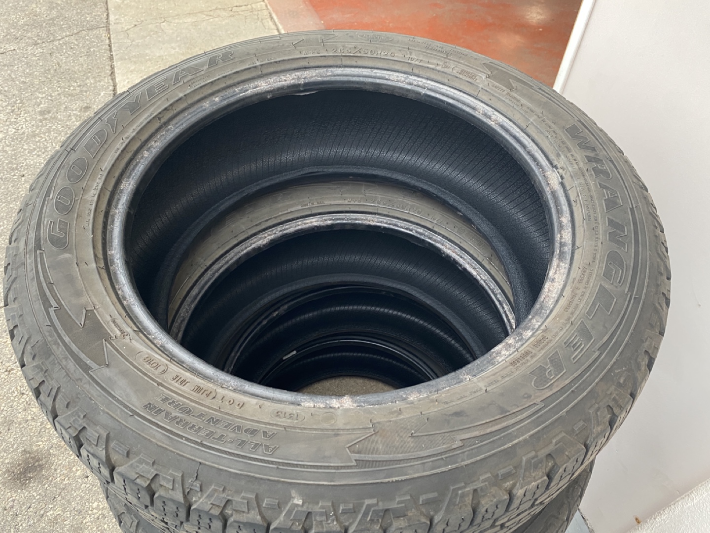 Set of 4 Goodyear Wrangler All-Terrain Adventure tires - photo 2