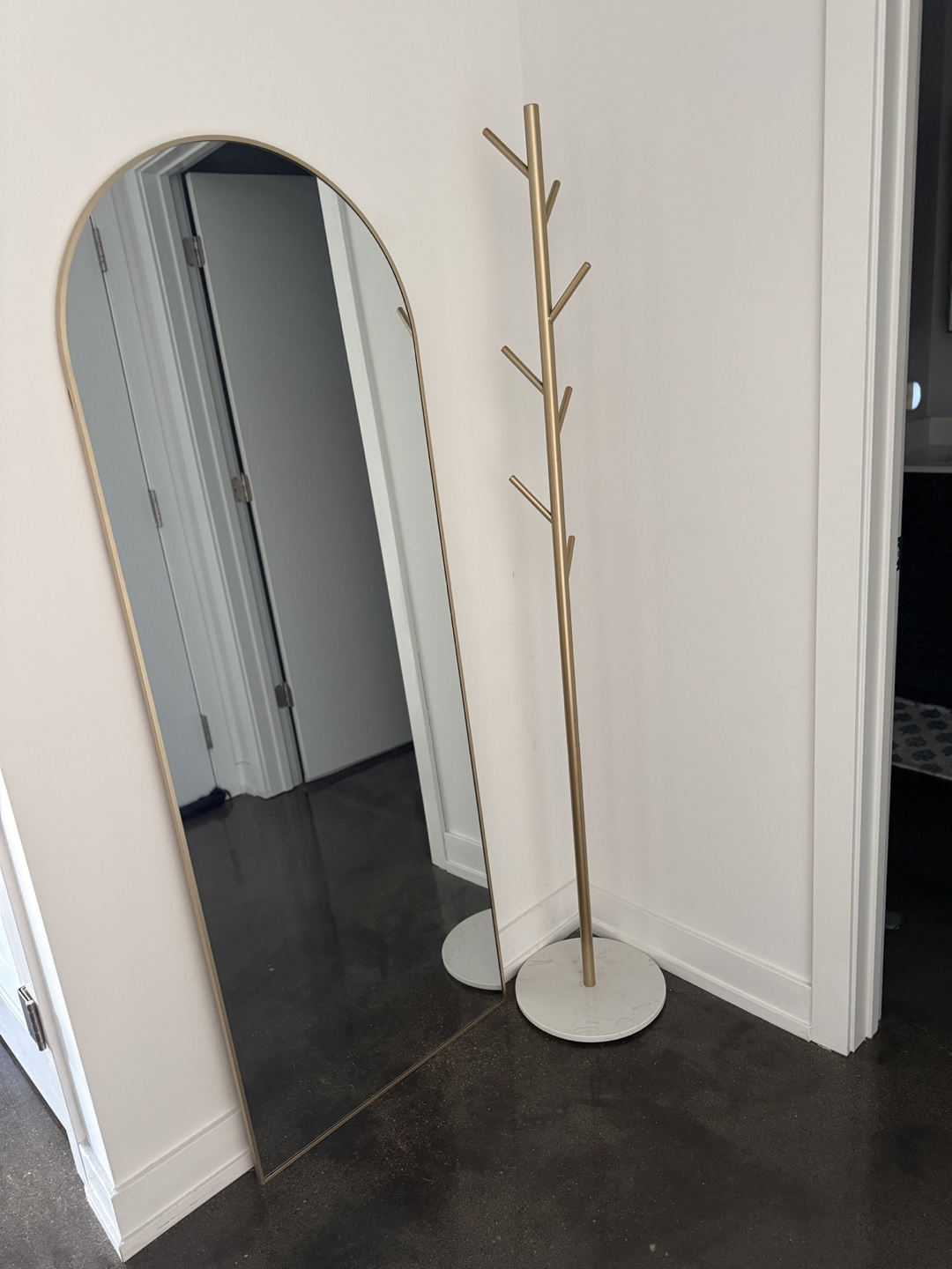 Full-Length Arched Mirror