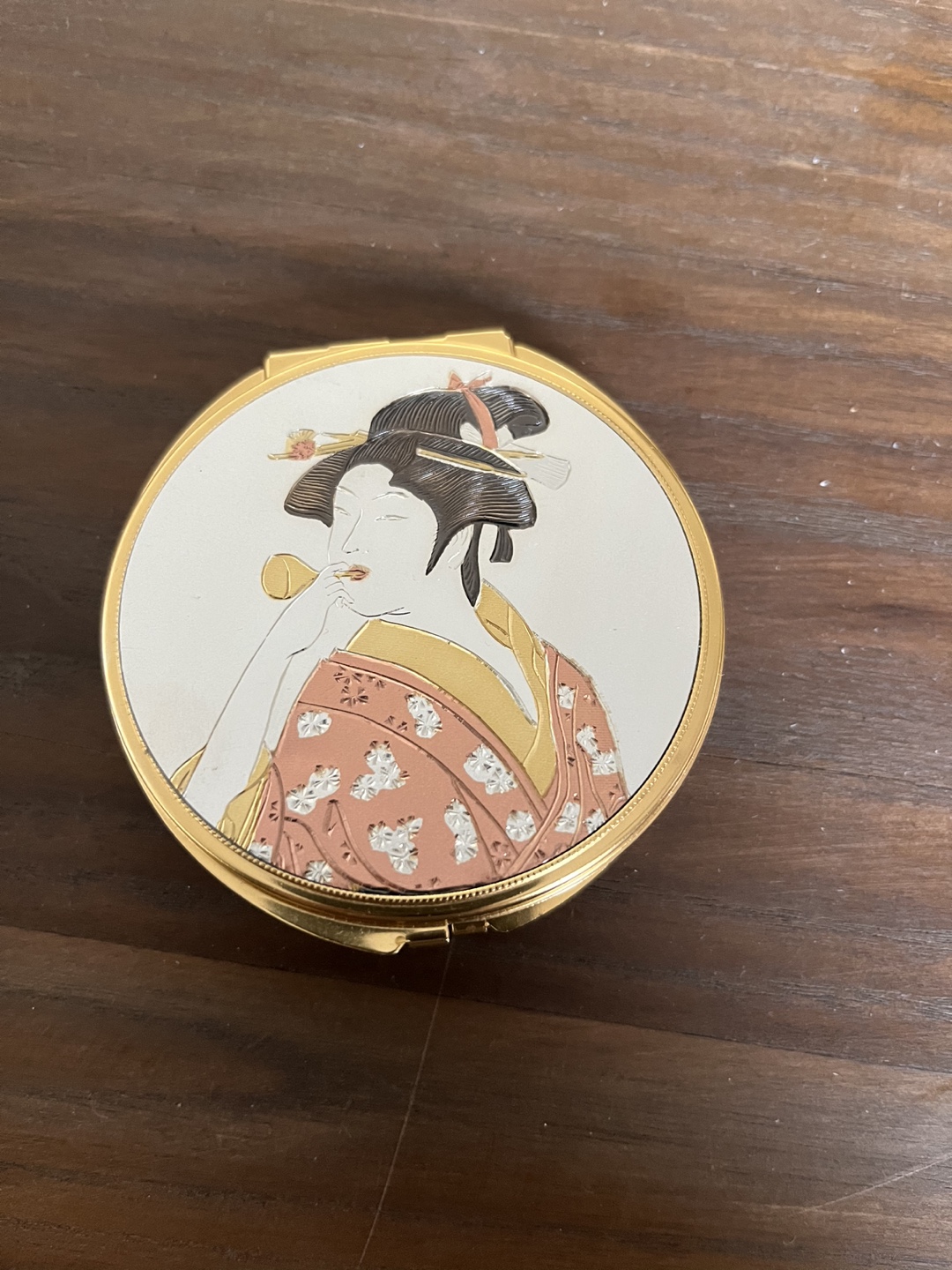 🧡Vintage Sunny Japan Compact Mirror