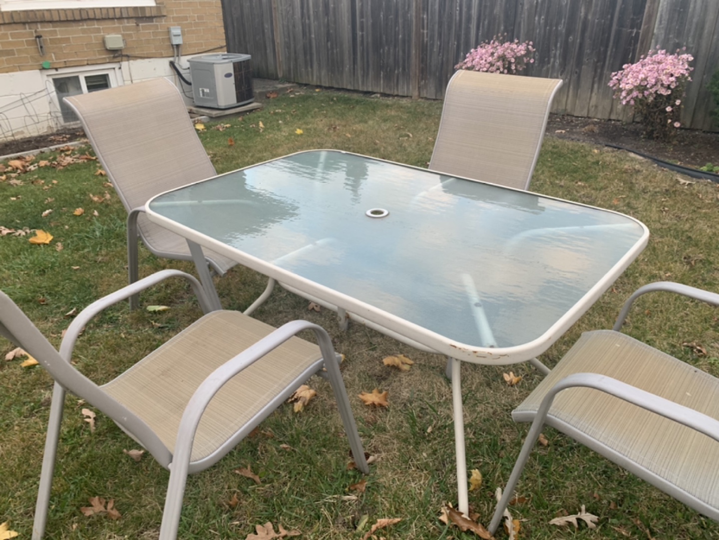 Patio Table and  4 Chairs Set - photo 3