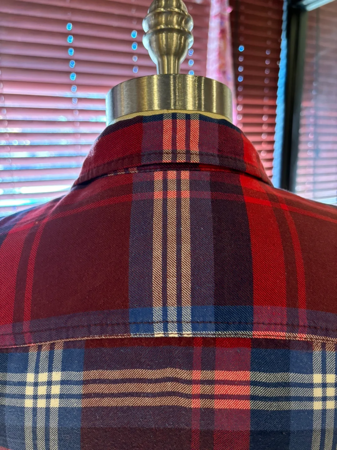 Abercrombie & Fitch Plaid Button Down Shirt image indicator(6)