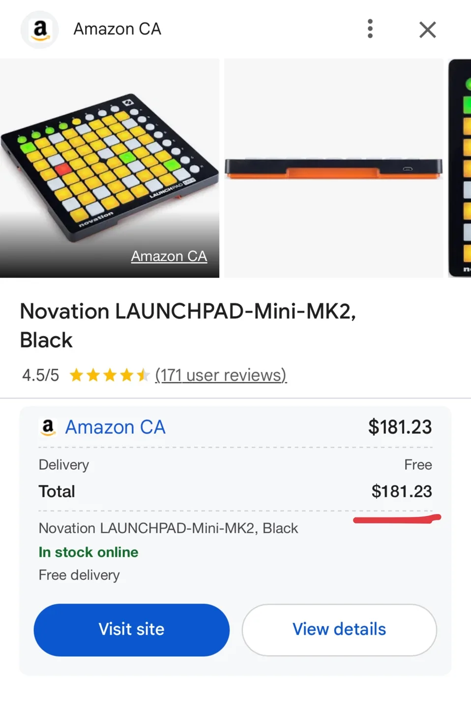 Novation Launch Pad image indicator(7)