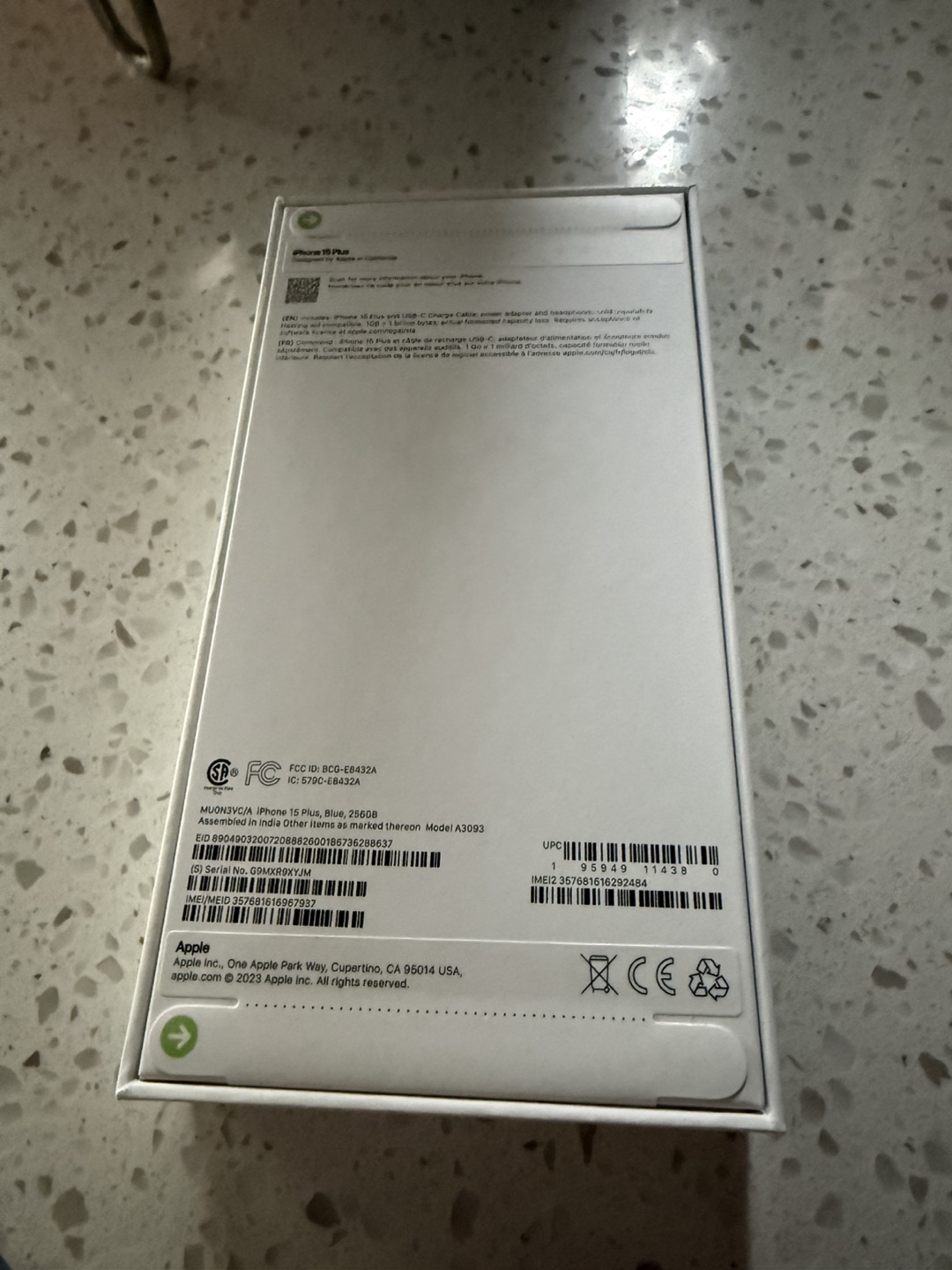 iPhone 15 plus 256GB blue - photo 4