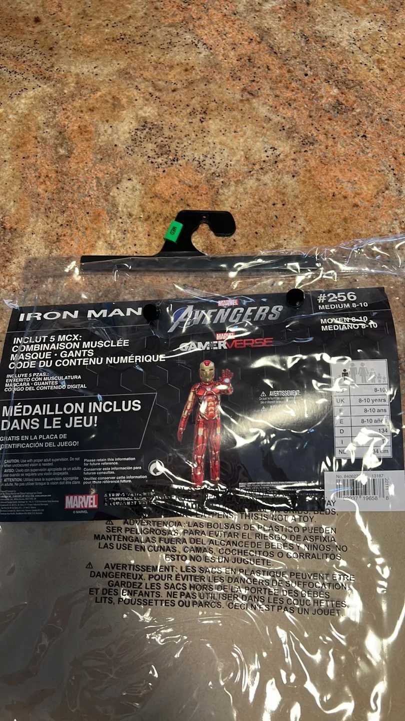 GUC Kids Iron Man Costume (8-10) image indicator(8)