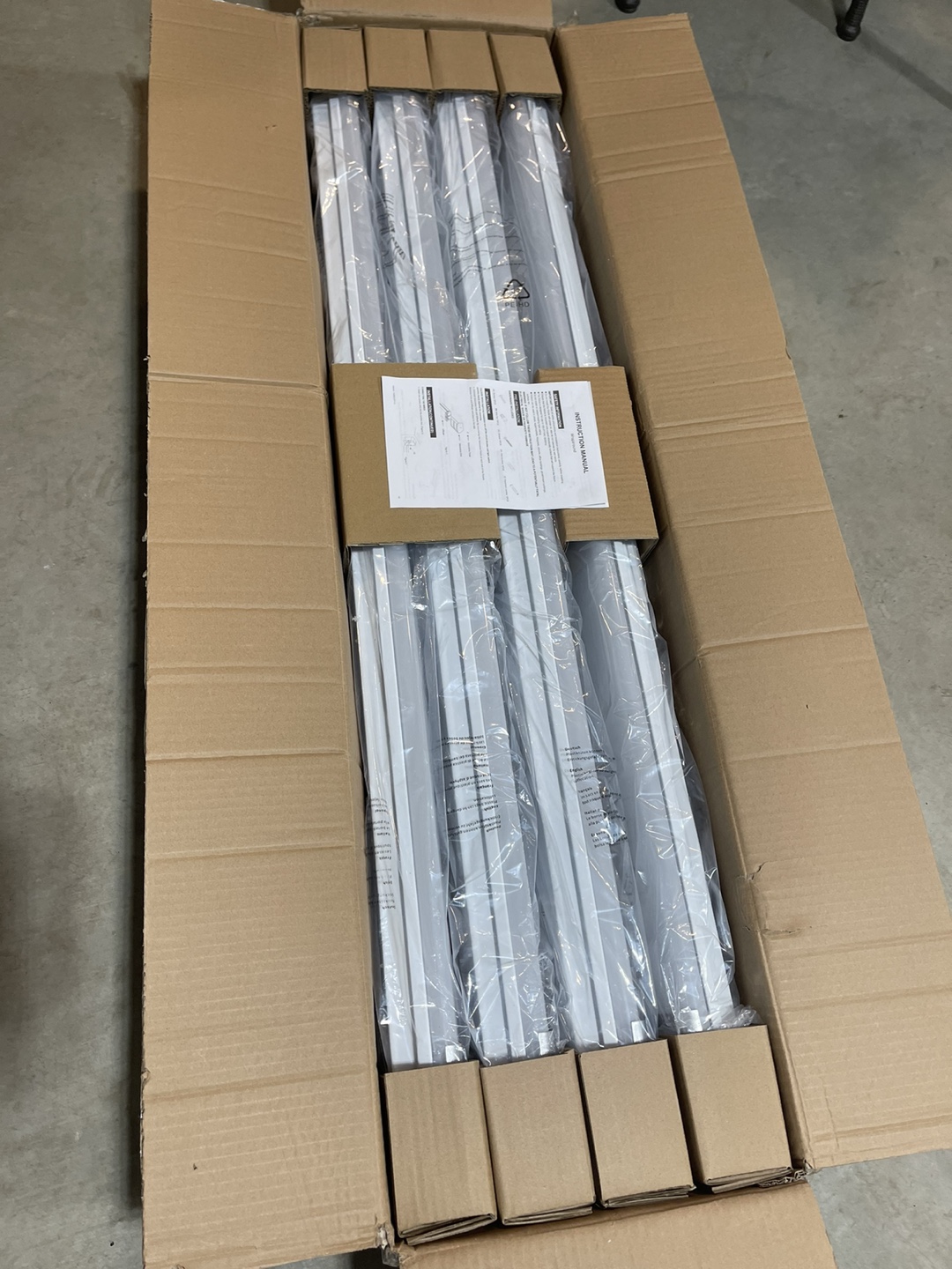 FAITHSAIL 4FT LED Light Fixtures (x4) - photo 2