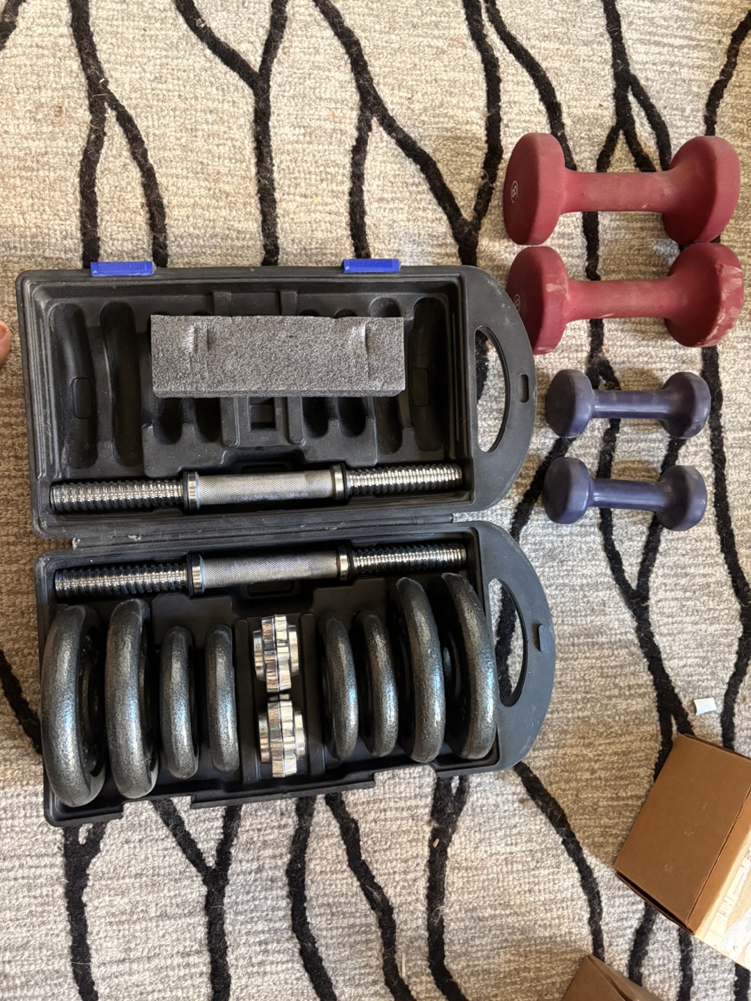 Dumbbell Weight Set (40lbs) - photo 2