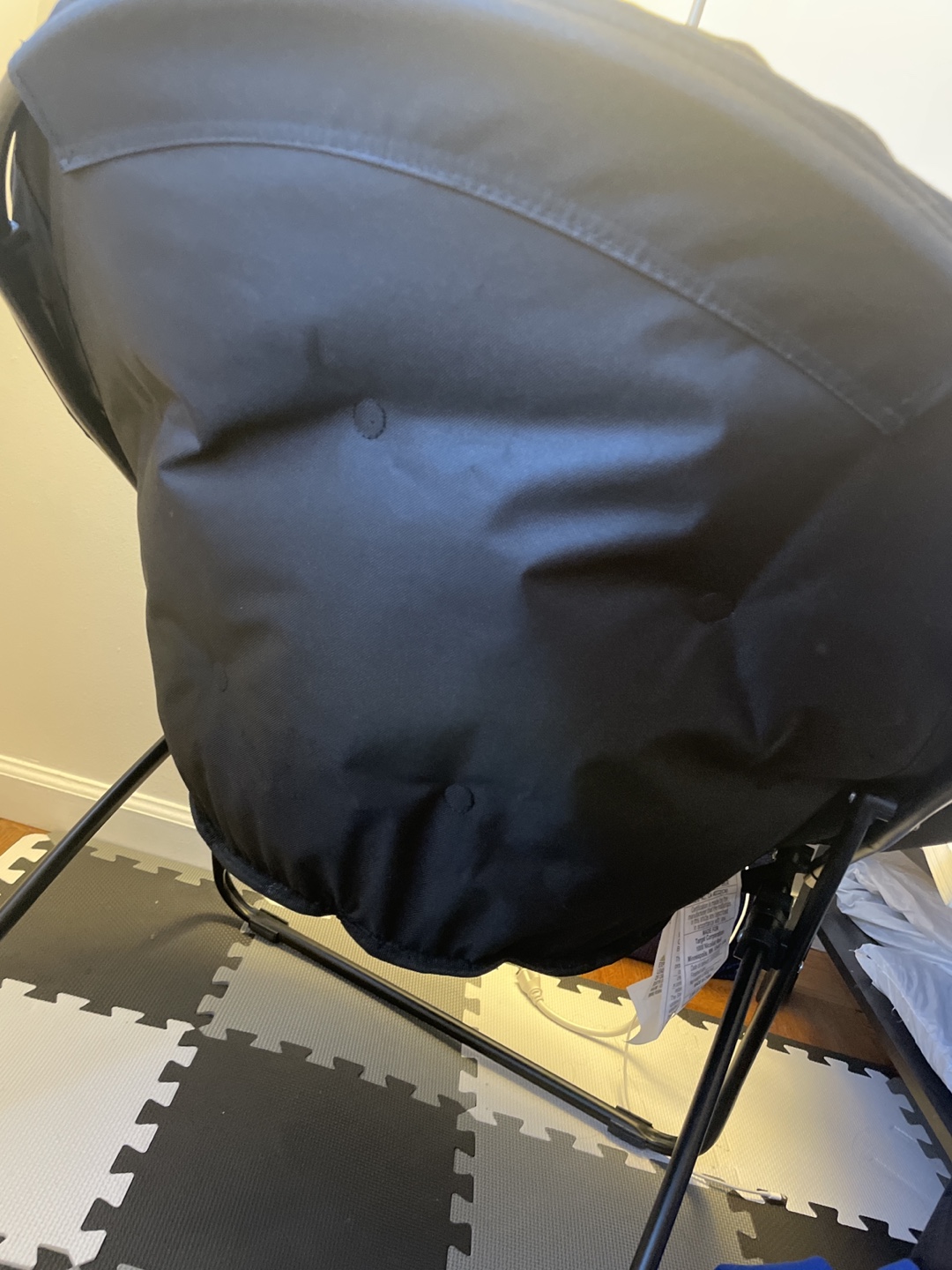 Room Essentials Black Dorm Chair - photo 2