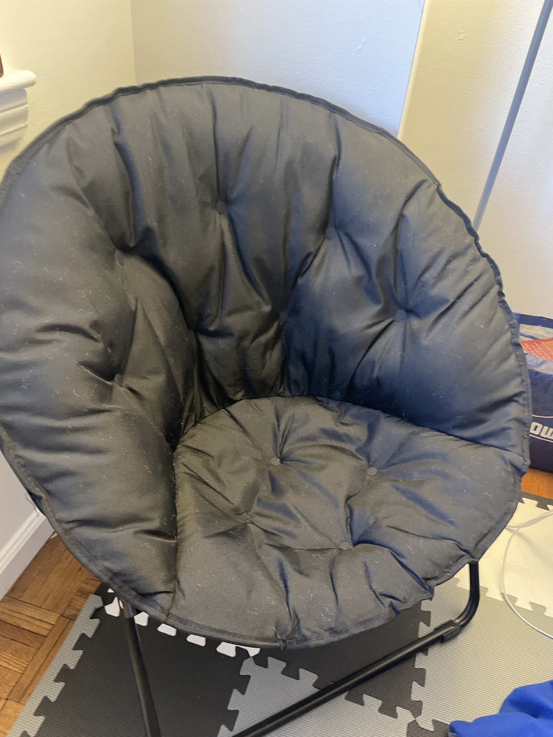 Room Essentials Black Dorm Chair - photo 4