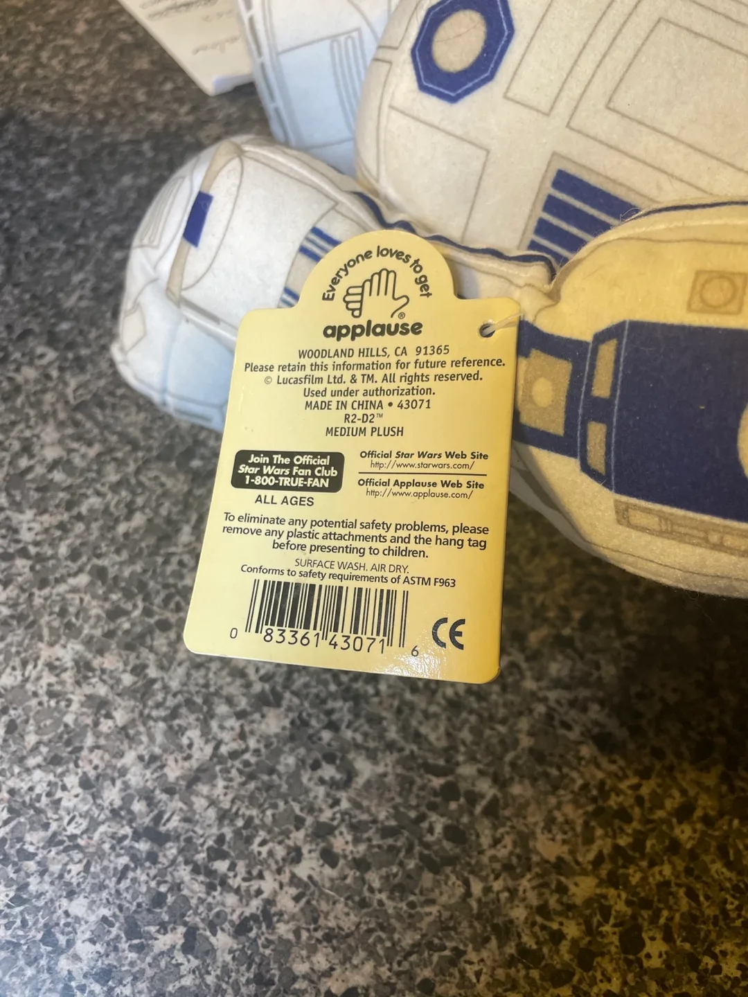 Star Wars R2-D2 Plush Toy image indicator(5)