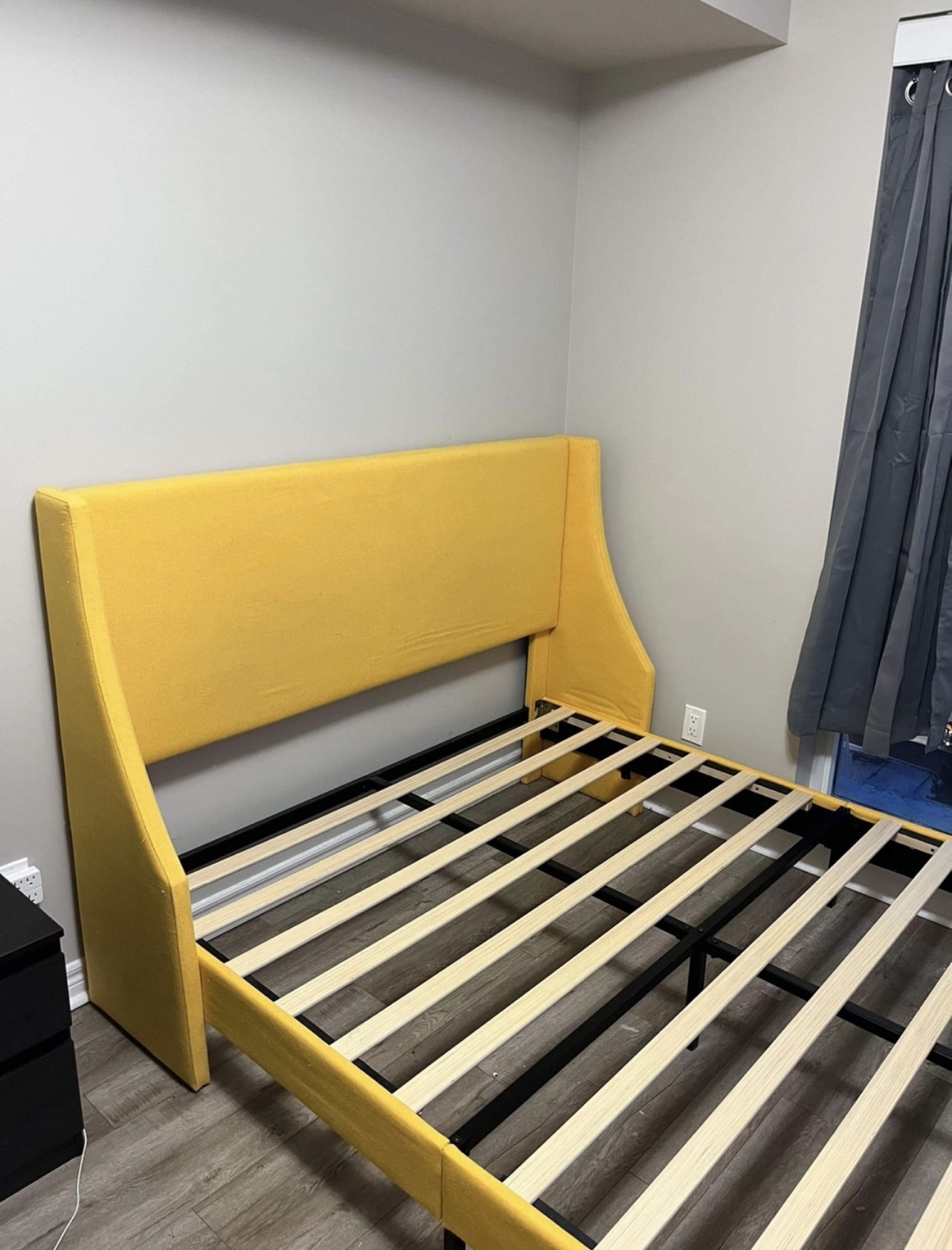Queen Size Upholstered Bed Frame - photo 3