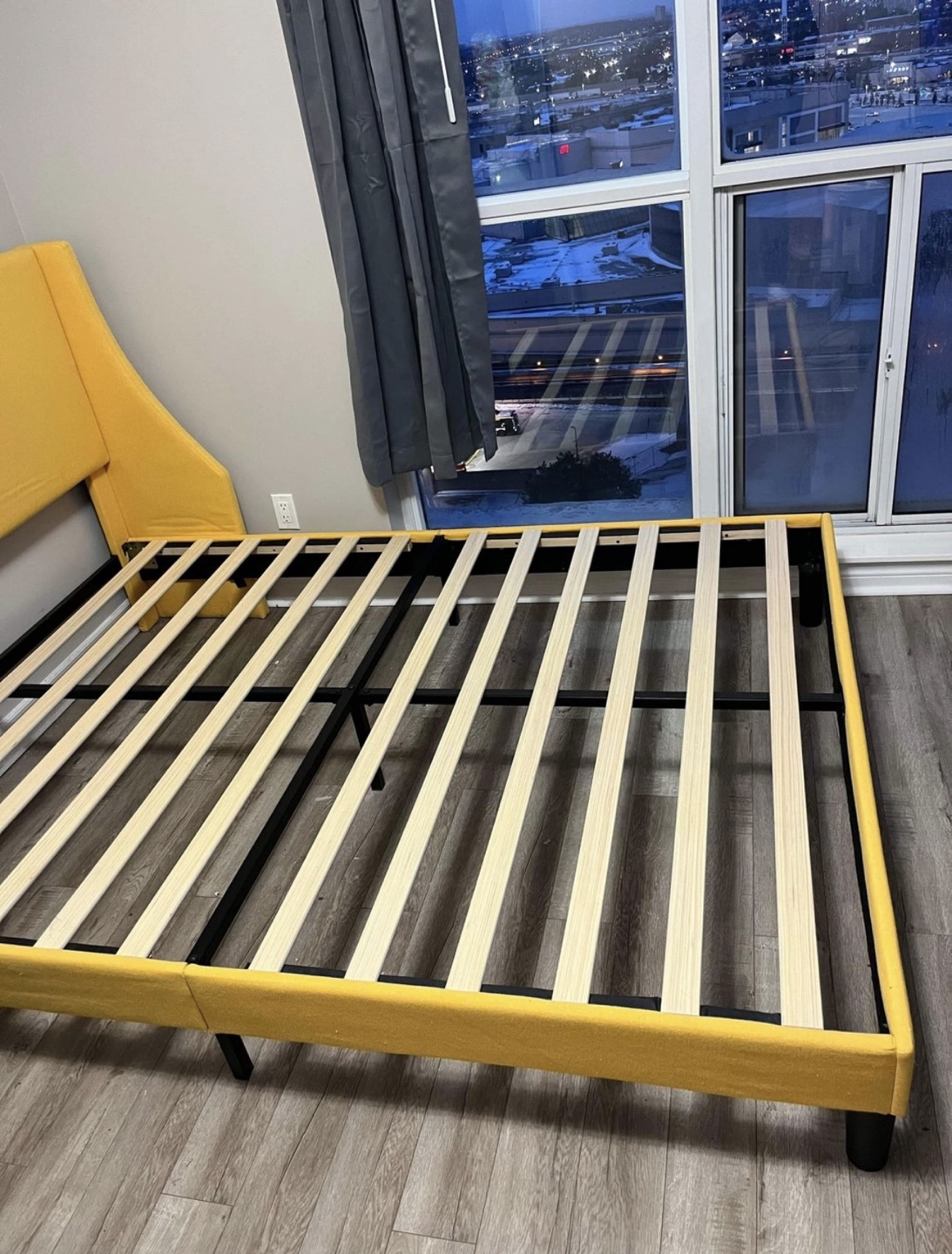 Queen Size Upholstered Bed Frame - photo 2