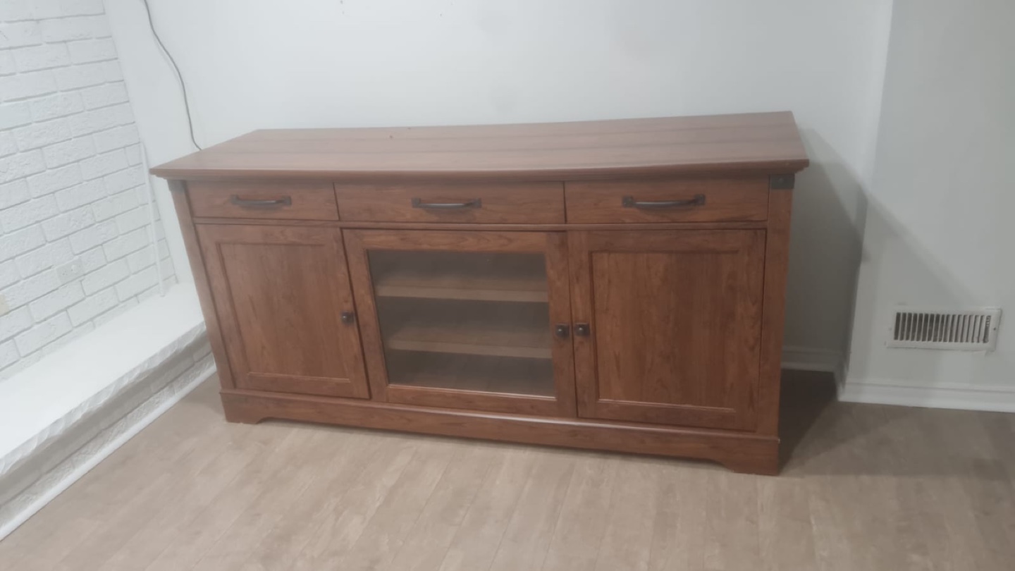 Solid Wood Buffet Cabinet/ tv stand