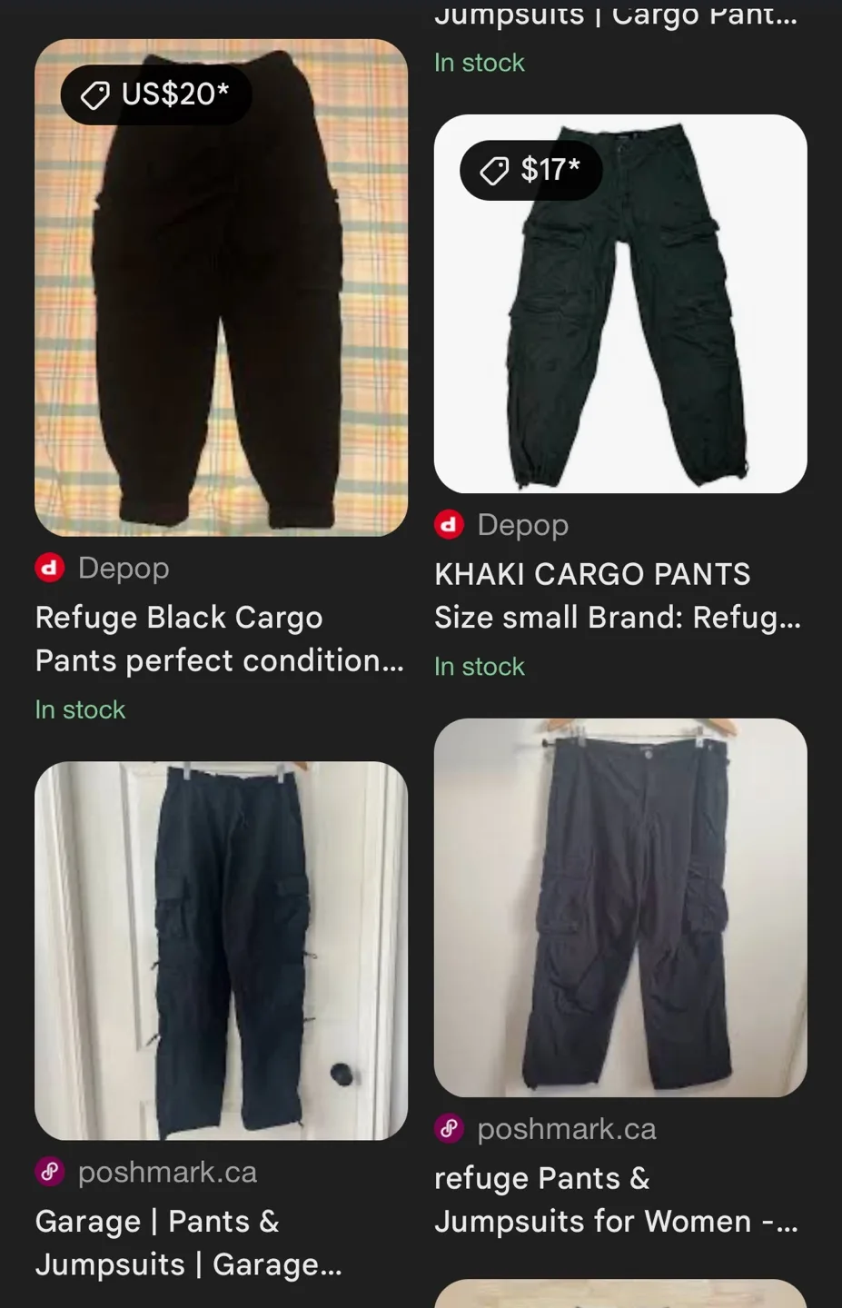 refuge cargo pants image indicator(5)