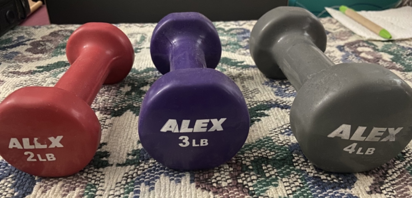 Set of 3 Alex Dumbbells