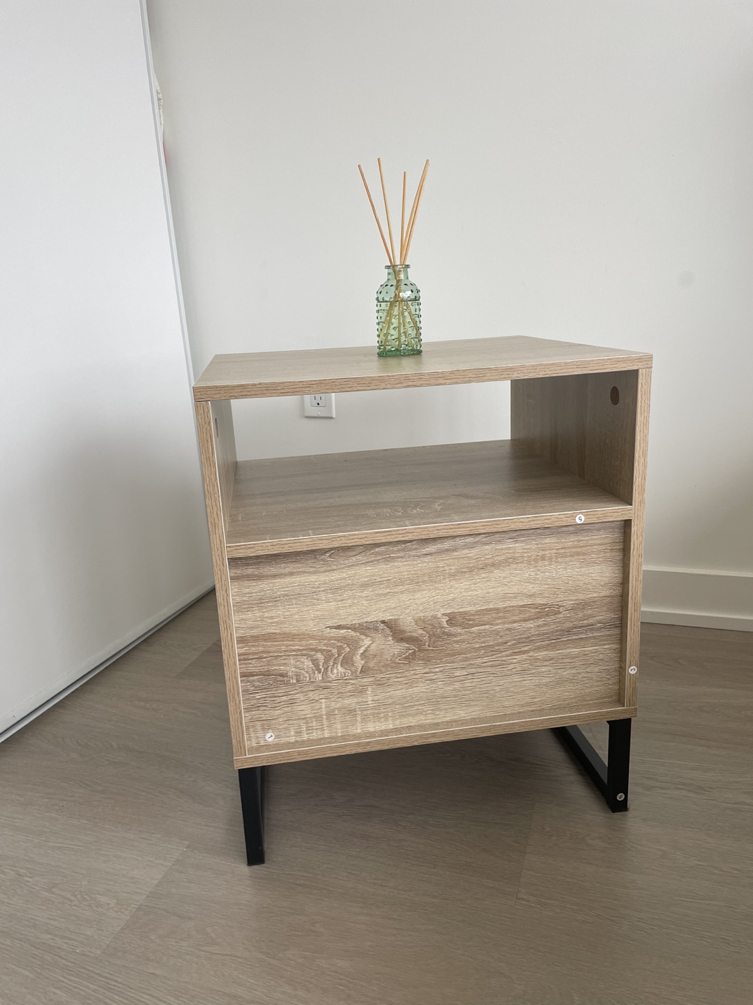Nightstand with Rattan Detail - photo 5