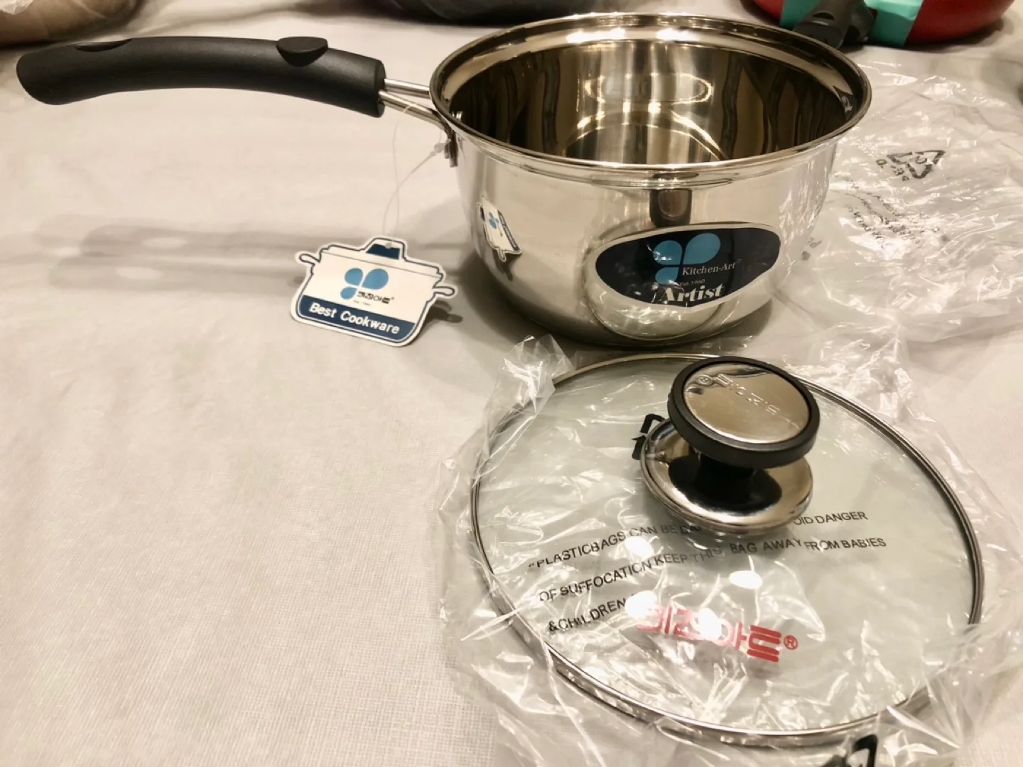 Stainless Steel Saucepan/pot with Lid thumbnail