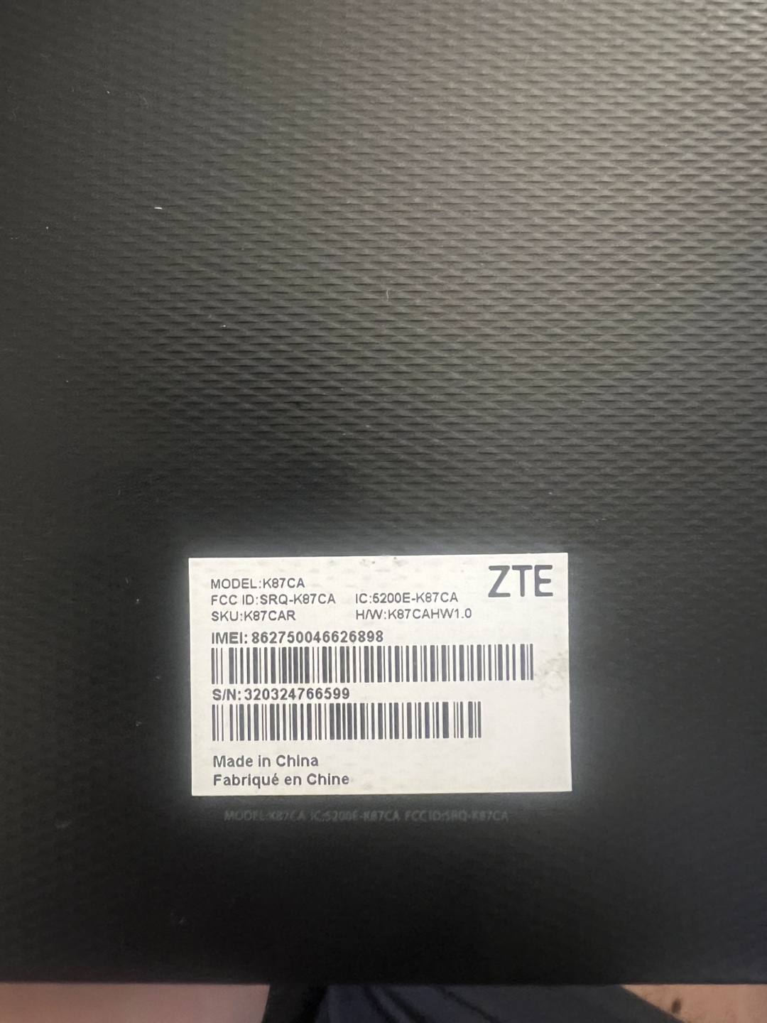 ZTE Tablet - photo 2