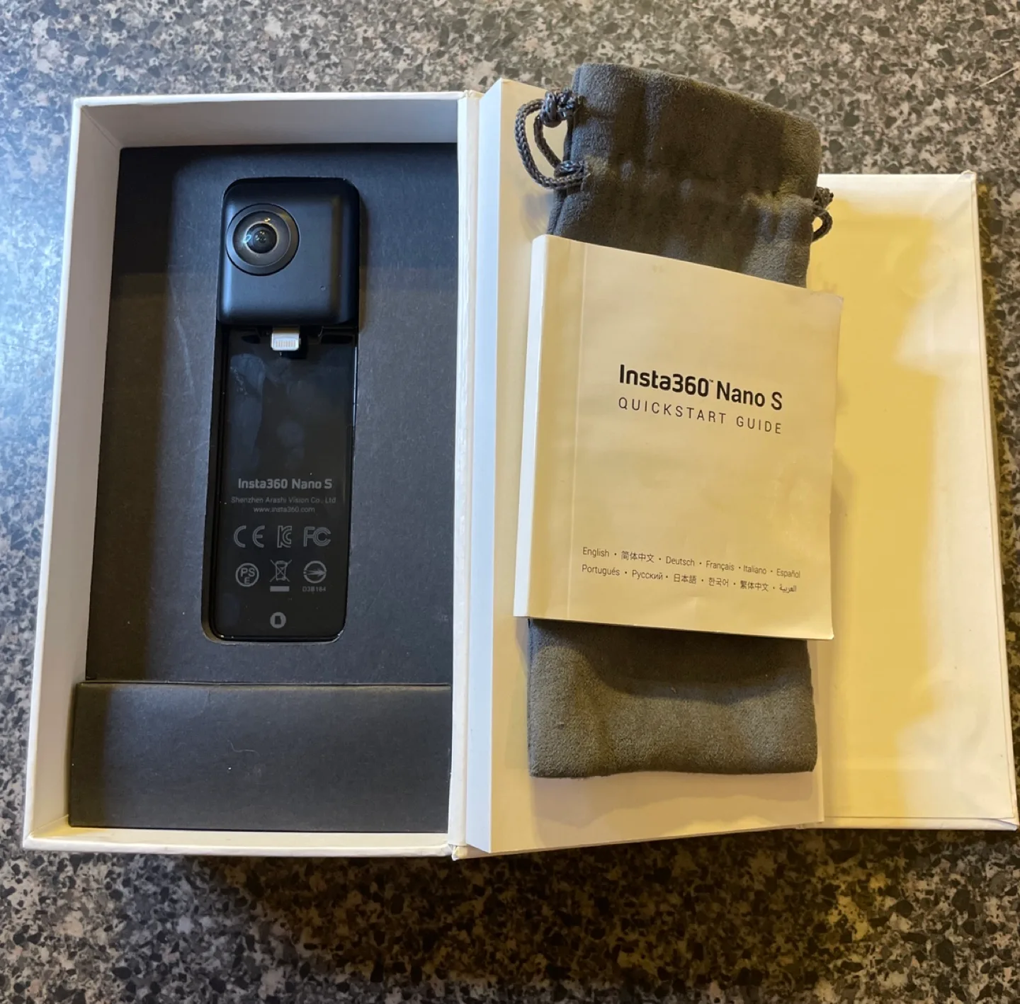 Insta360 Nano S 360 Degree Camera image indicator(7)