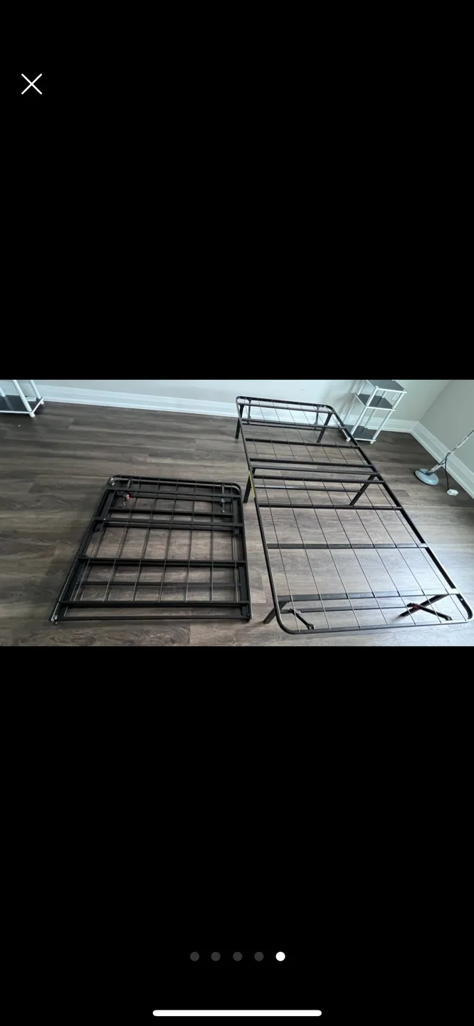 14" High Profile Foldable Steel Bed Frame- King image indicator(5)