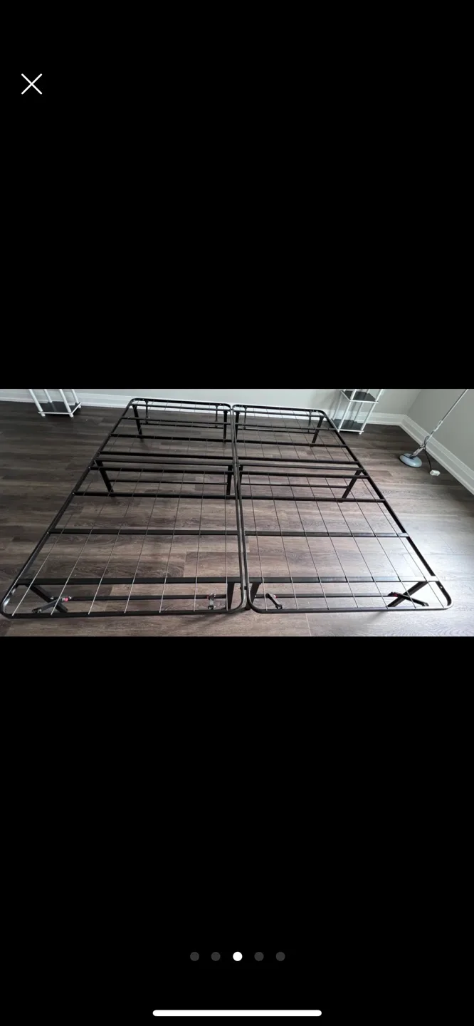 14" High Profile Foldable Steel Bed Frame- King image indicator(3)