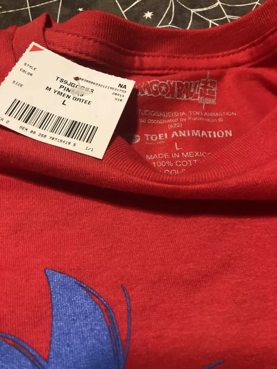 Dragon Ball Z Goku Graphic T-Shirt Size L image indicator(2)