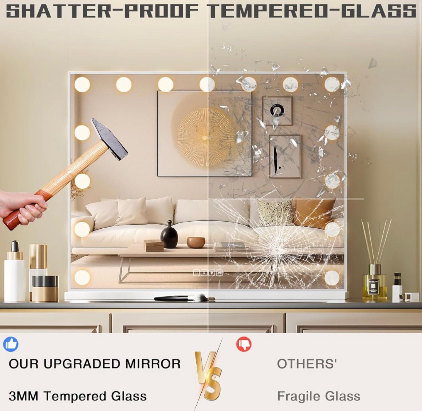Hollywood Vanity Mirror(Brand New) - photo 3