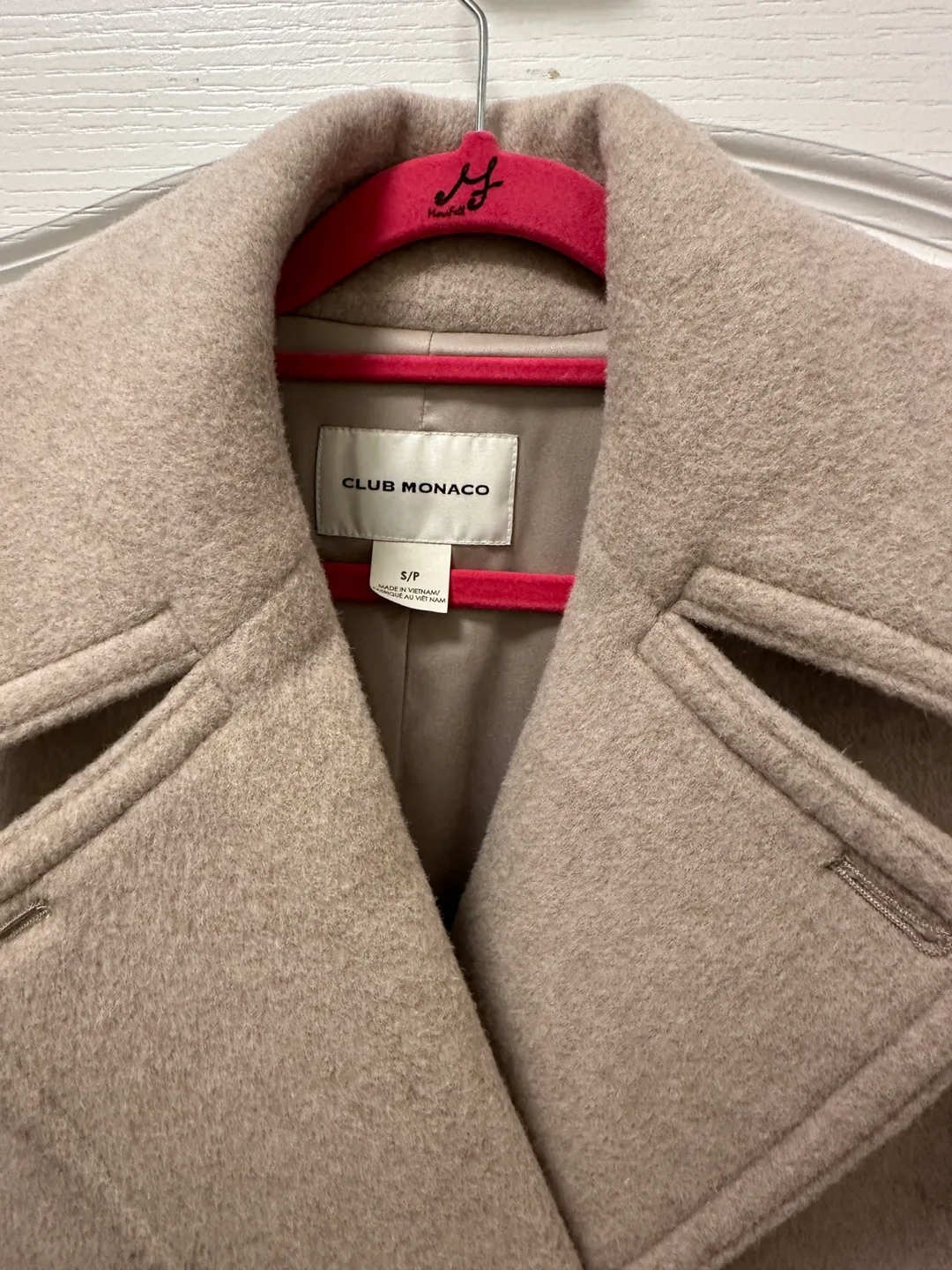 Club Monaco Women's Wool coat image indicator(3)