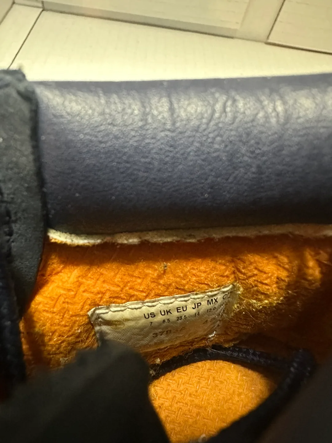 Kids Timberland Blue Boots Size 8 image indicator(3)