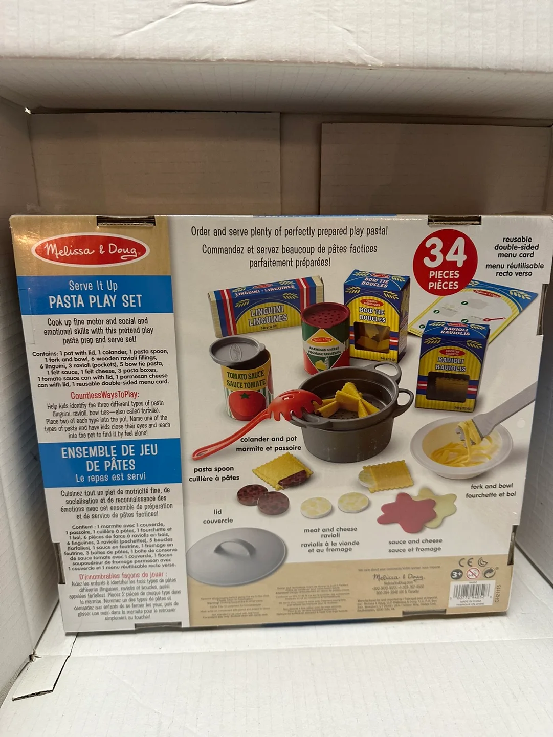 Melissa & Doug Pasta Play Set Brand new image indicator(2)