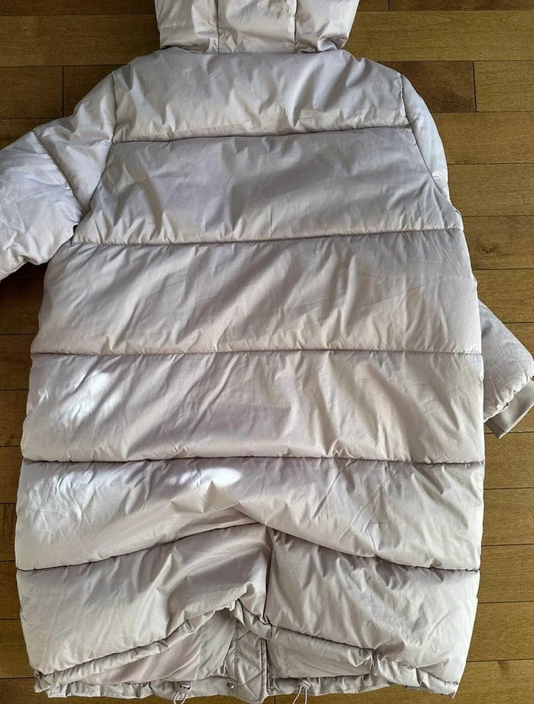 H&M Pink Puffer Jacket Size M/L image indicator(5)