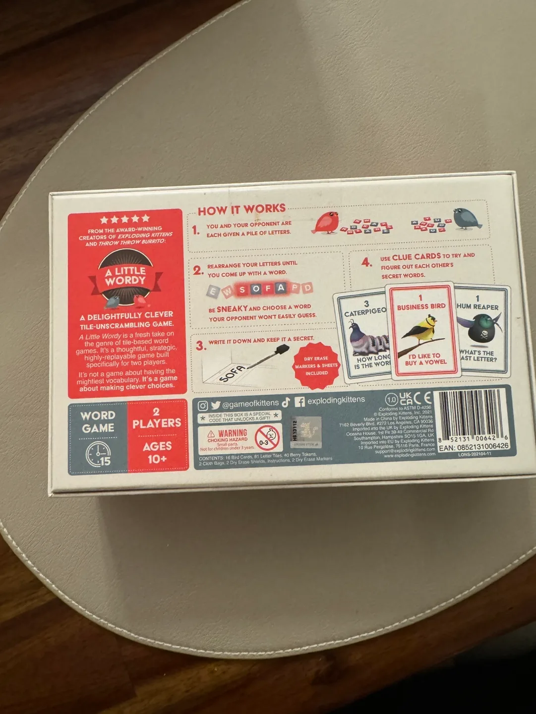 A Little Wordy Board Game image indicator(2)