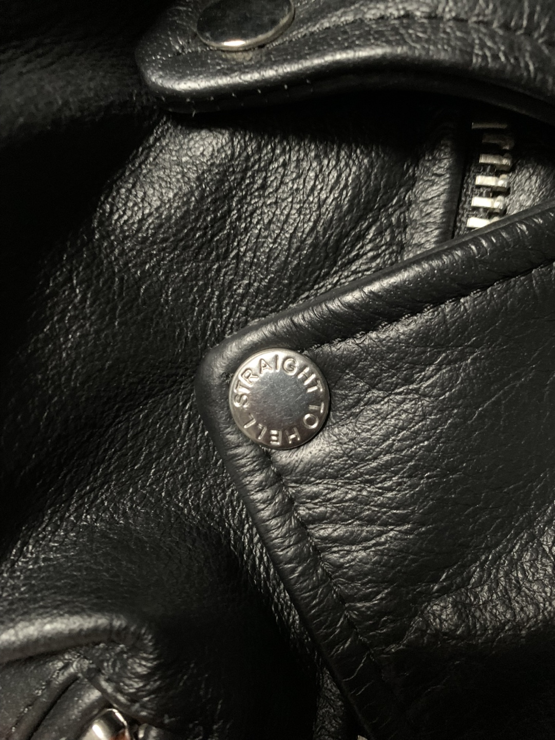 Straight to Hell Lady's Defector Leather Jacket - photo 2