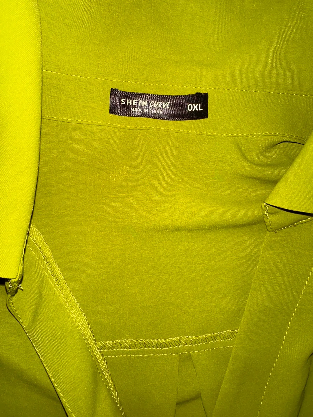 MUST GO! Green Button Up Blouse image indicator(3)