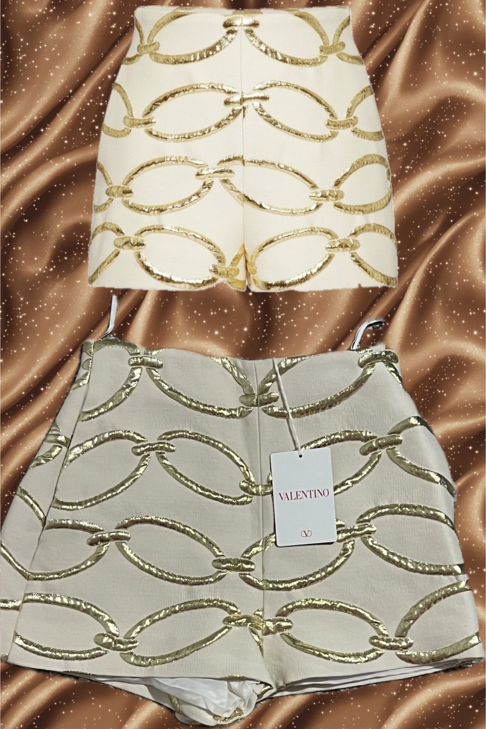 Valentino Chain Shorts