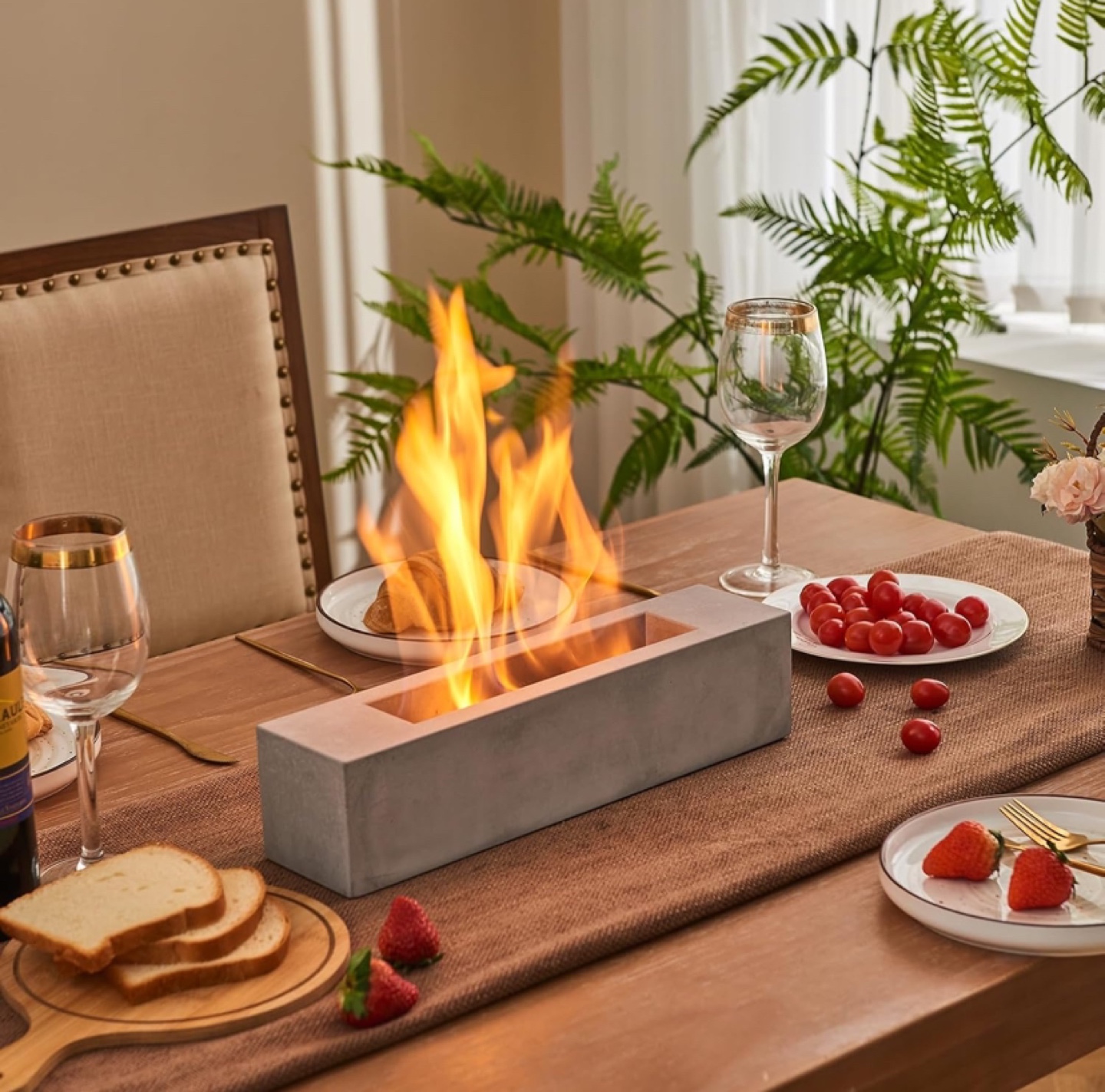 Tabletop Ethanol Fireplace - New in box