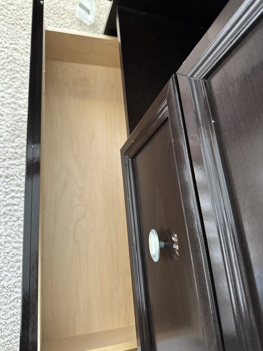 Kids dresser/ Dark Brown Armoire with 6 Drawers - photo 2