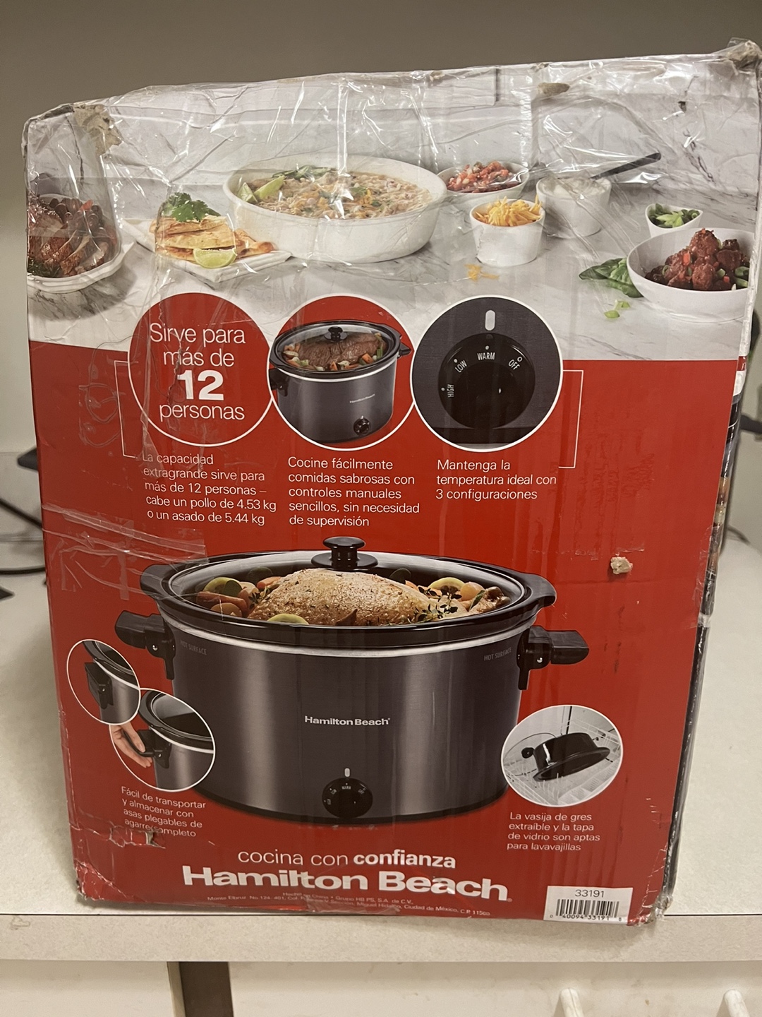 Hamilton Beach 10 Quart Slow Cooker - photo 3