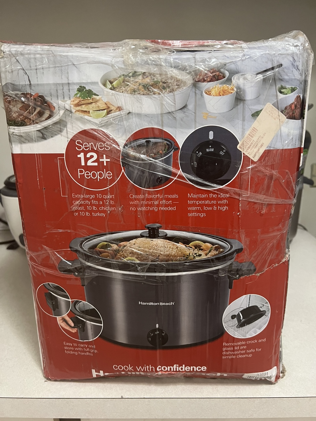 Hamilton Beach 10 Quart Slow Cooker