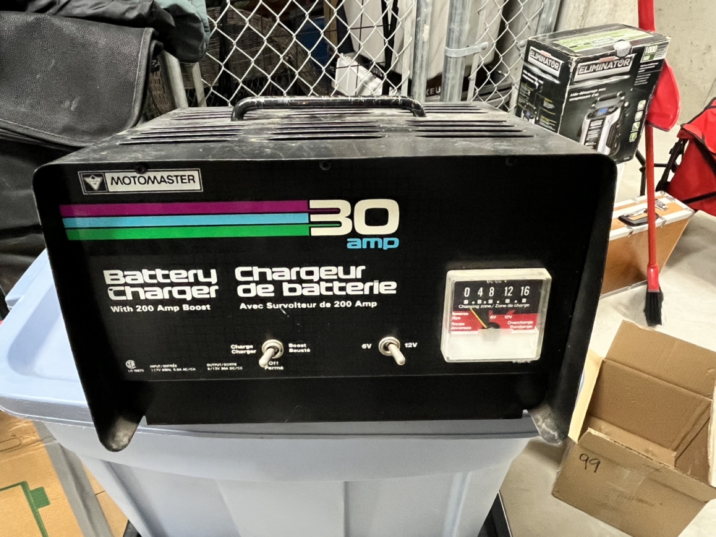 Motomaster 30 Amp Battery Charger