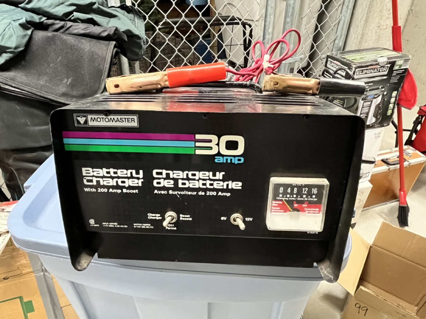 Motomaster 30 Amp Battery Charger - photo 2