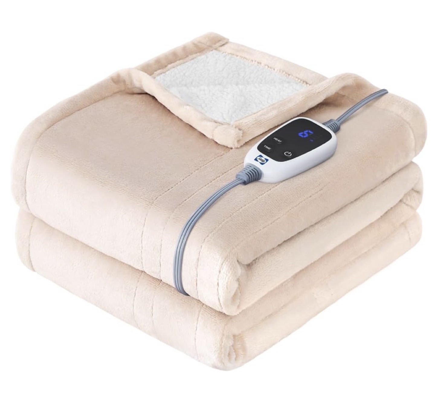 Cozy elegance, The perfect beige electric throw by Sealy - photo 2