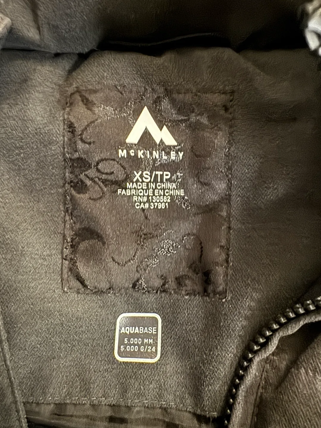 Black McKinley Winter Jacket with Faux Fur Hood image indicator(2)