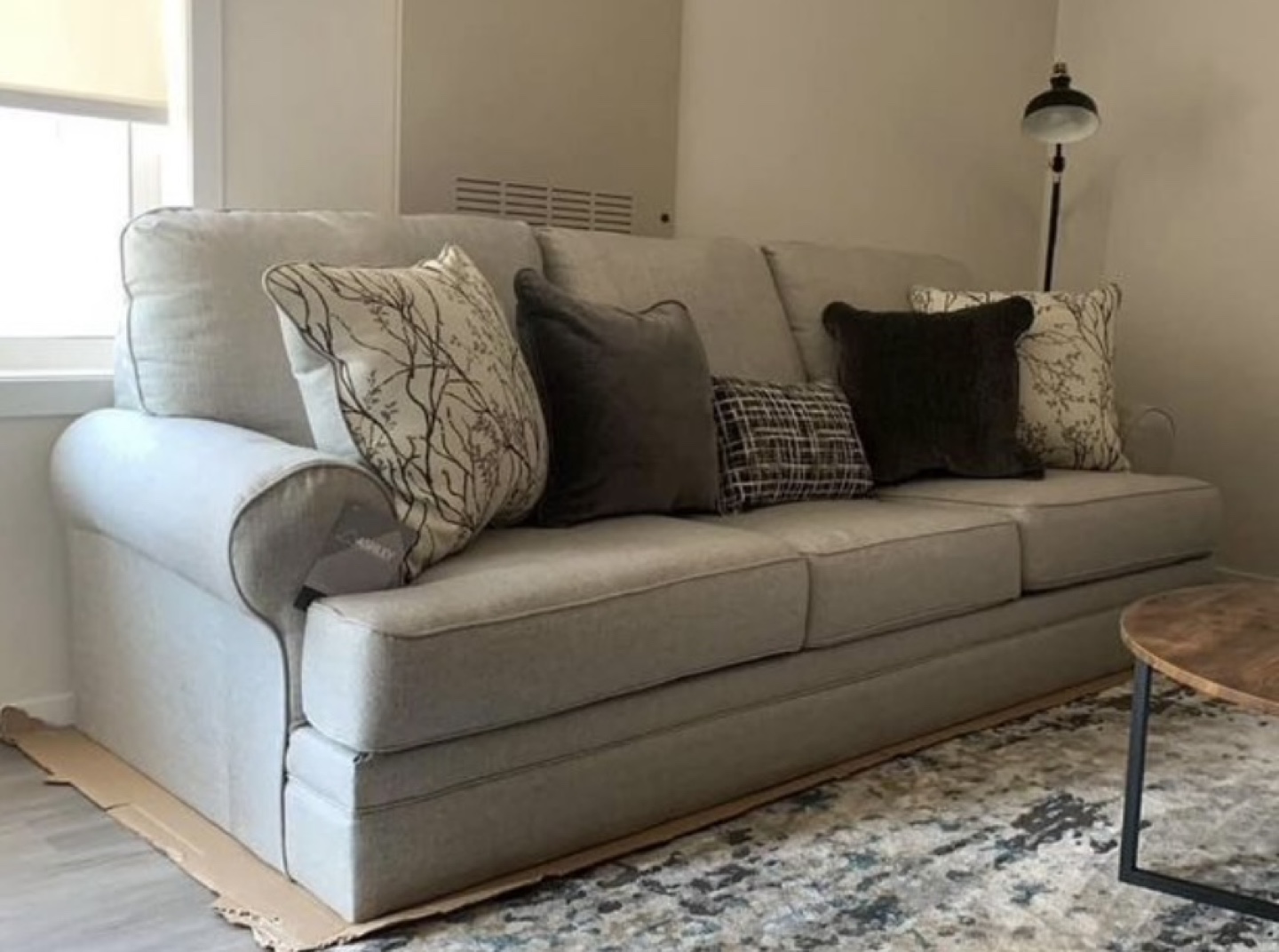 2 GORGEOUS Brand new Sofa GREY SOFA SET from Ahsley Brand - photo 4
