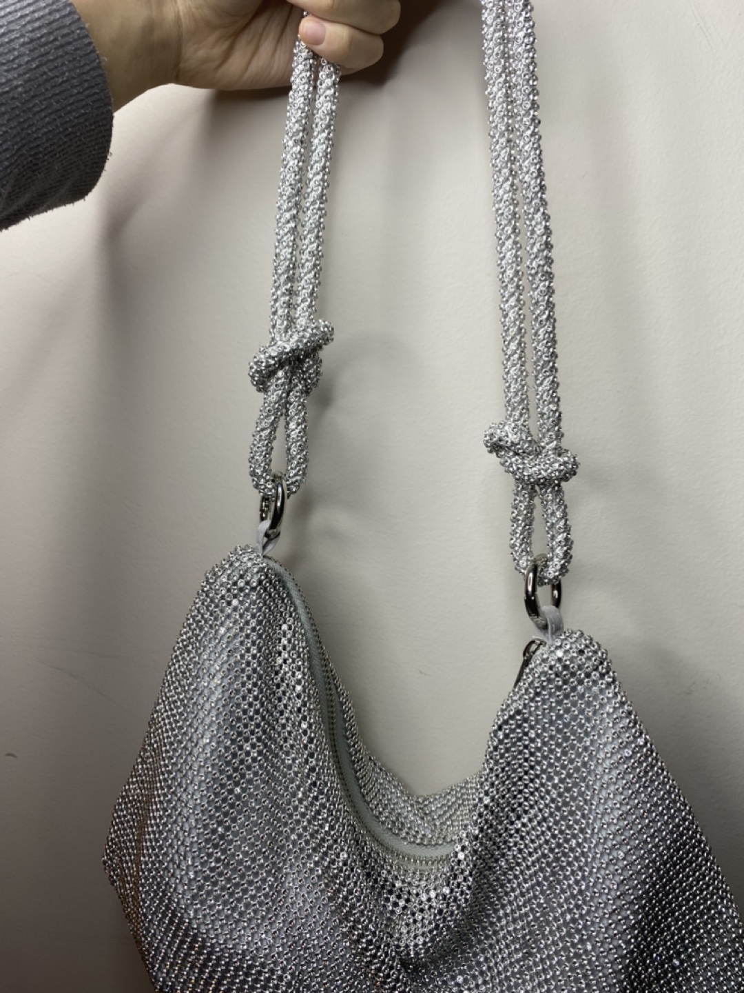 Silver Rhinestone Bag - photo 3